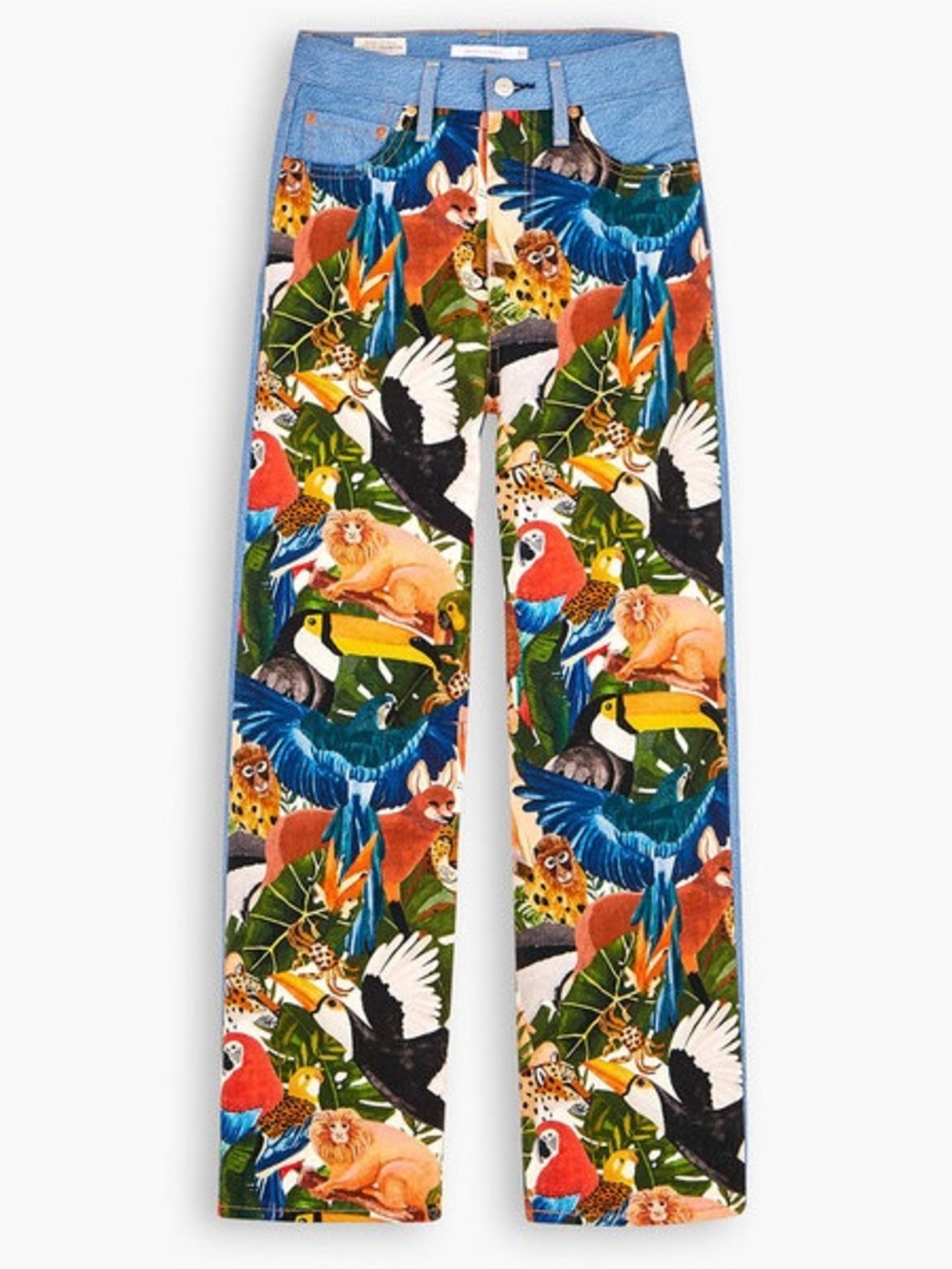 Levi’s x FARM Rio Ribcage Crop Jeans - Picture 2 of 12